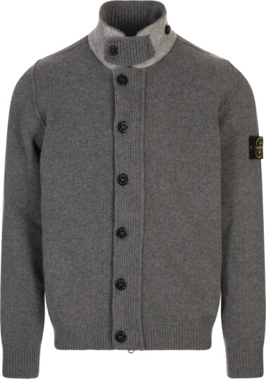 Stone Island Herre Strikkevarer Grå XL,