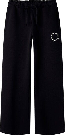 Name It Joggebukser NkfRia Bred Black Name It 8 år (128) Joggebukse Svart