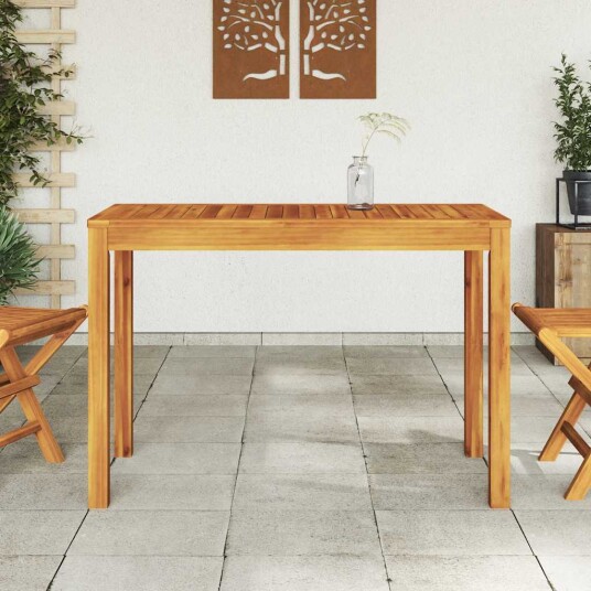 Utendørs spisebord 110x55x75 cm heltre akasie 366368 Utendørs spisebord 110x55x75 cm heltre akasie 366368
