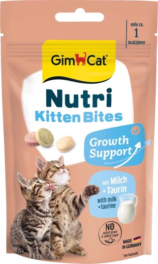 Gimcat Nutri Kitten Bites med melk 40 g