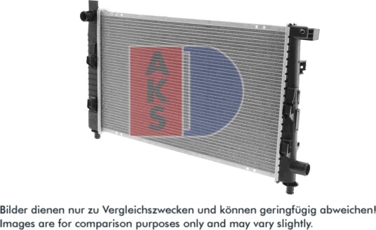 AKS DASIS 121760N Radiator motorkjøling