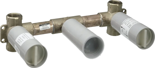 Hansgrohe Innbyggingsdel Til 3-hulls veggbatteri Hansgrohe Innbyggingsdel Til 3-hulls veggbatteri