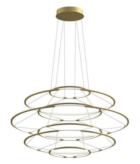 Nemo Lighting - Drop 7 Pendel Satin Gold Nemo Lighting Nemo Lighting - Drop 7 Pendel Satin Gold Nemo Lighting