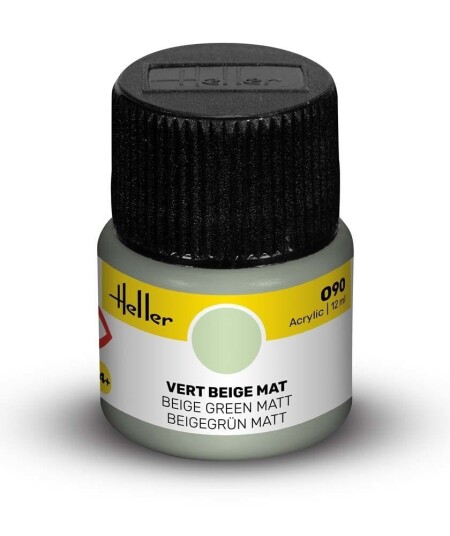 Heller Akryl No 90 Beige Green Matt 12ml Heller Akryl No 90 Beige Green Matt 12ml