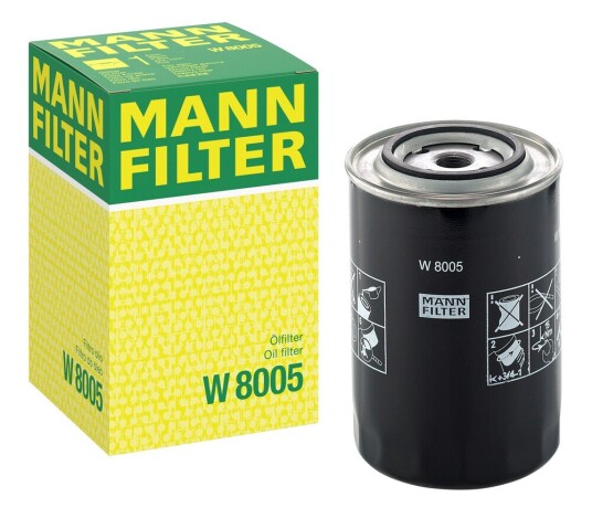 Oljefilter MANN FILTER W 8005 Oljefilter MANN FILTER W 8005