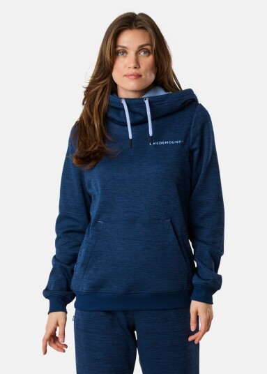 Swedemount Training Logo Hood W Ii Navy Melange/Lt Blue 36 Hoodies
