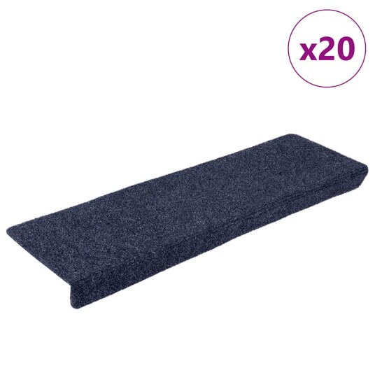  Selvklebende trappematter 20 stk antrasitt 65x21x4 cm 8721288458391