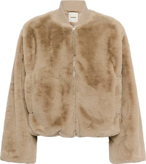 Soaked Slestacia Bomber Jacket Beige XL