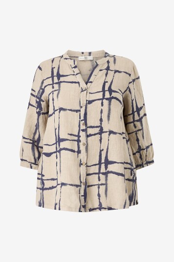 Pont Neuf   Linbluse pnJanita   Beige