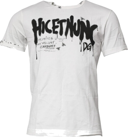 Dolce & Gabbana Herre Topper Hvit S,