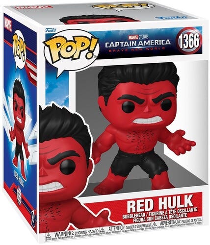 SUPER: Captain America: Brave New World  Red Hulk