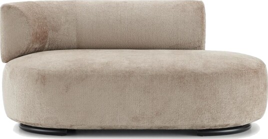 Kartell K Wait Dormeuse Sofa Venstre Beige