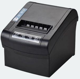 Kasseapparat Allnet Termisk Kvitteringsskriver / Kasseapparatskriver All Pr806 Usb/Lan/Rs232 Svart