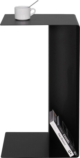 Spinder DesignSidebord Slide HøySvartAvlastningsbord & sidebord