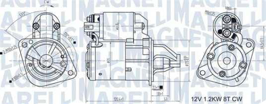 MAGNETI MARELLI 063721465010 Starter MAGNETI MARELLI 063721465010 Starter