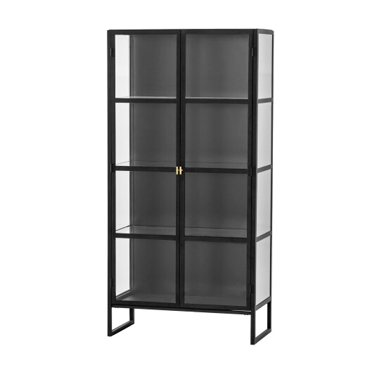 Torkelson Indy vitrineskap Svart 183 x 91 cm Svart