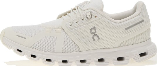 On Men's Cloud 6 White/White 44.5 On Men's Cloud 6 White/White 44.5