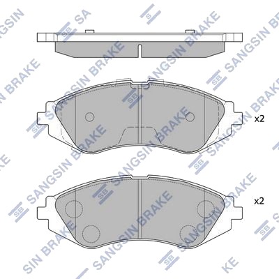 Hi Q SP1077 Bremseklosser