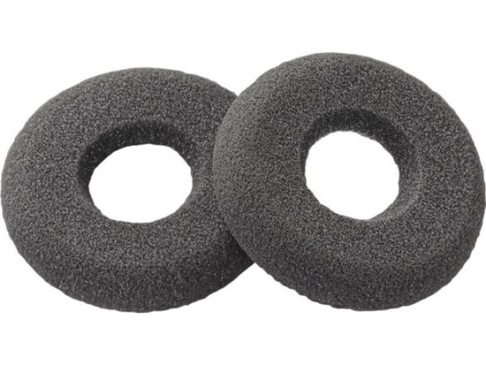Poly 218433-01, Ørepute, Skum, Sort