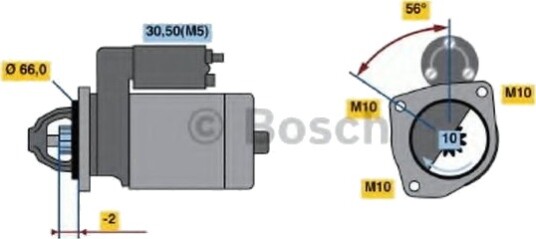 BOSCH 0 986 021 600 Starter