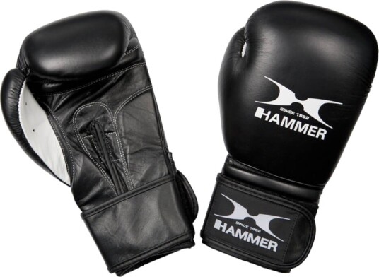HAMMERBOKSING Boksehansker Premium Fight (14 oz)