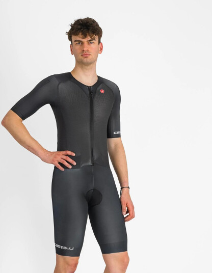 Castelli Sanremo S speed suit sort herre