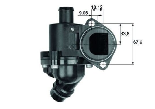 Termostat MAHLE ORIGINAL TM 3 105