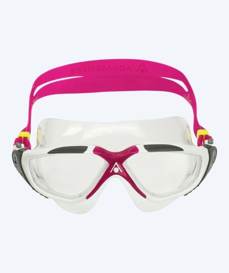 Aquasphere svømmemaske dame Vista Hvit/rosa Aquasphere svømmemaske dame Vista Hvit/rosa