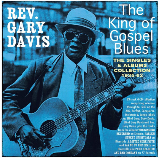 Gary Davis King Of Gospel Blues: The Singles & Albums CD