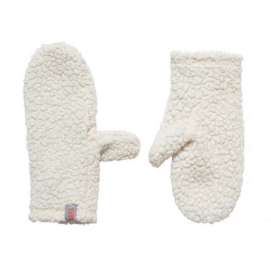 VARG U VARGÖN WOOL MITTENS  OFF WHITE