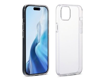 iiglo iPhone 15 Plus Silikondeksel (gjennomsiktig)