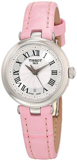 Tissot Dameklokke T126.010.16.013.01 Bellissima Sølvfarget/Lær Ø26
