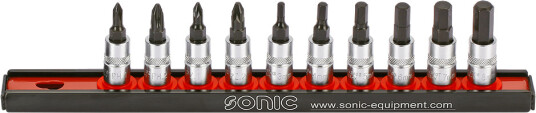 Bitspipesett 1/4 PH, Pozidriv & Insex - 10 deler Bitspipesett 1/4 PH, Pozidriv & Insex - 10 deler