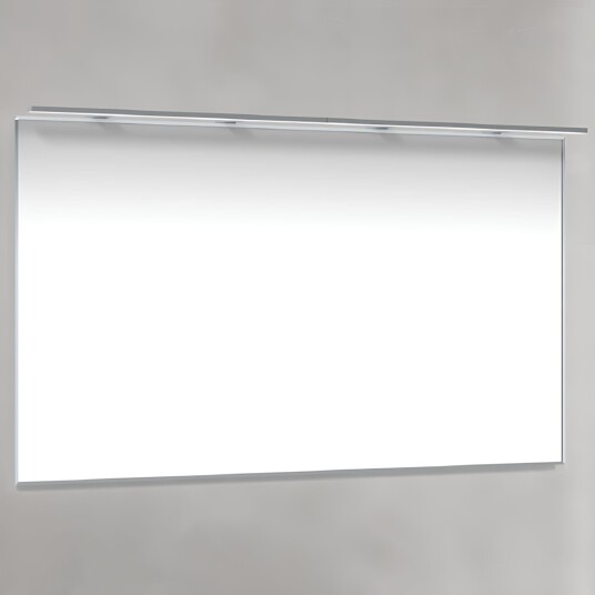 Macro Design Rammespeil Rampe-belysning LED Krom / 120cm