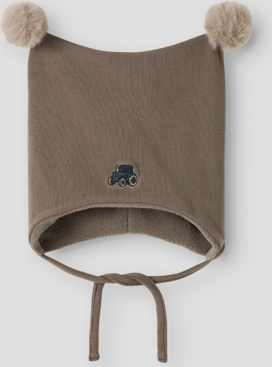 Name It Mall Hat With Fleece Badge Grå 51/52 Name It Mall Hat With Fleece Badge Grå 51/52