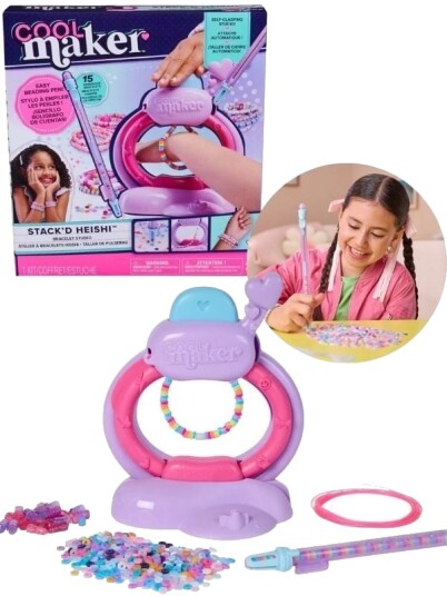 Cool Maker Stackd Heishi Armbåndstudio Pink One Size Cool Maker Stackd Heishi Armbåndstudio Pink One Size