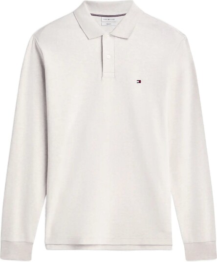 Tommy Hilfiger L/S Liquid Cotton Reg Polo Beige M