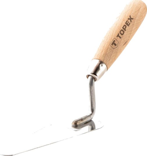 Topex 13A588 Stukkaturspatel Rustfritt Stål, 160 × 20 × 55 mm