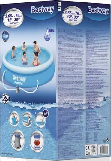 Bestway Bassengsett Fast Set 366x76 cm 57274