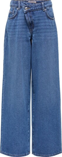 Kids Only Jeans KogHope Bred Medium+ Blue Denim Kids Only 14 år (164) Jeans Blå