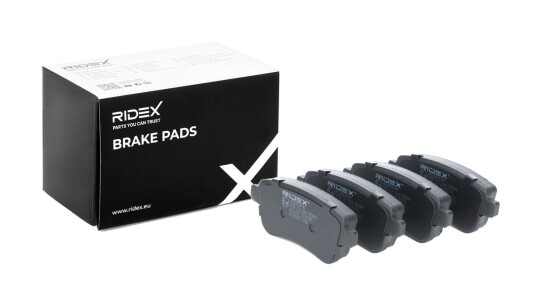 Bremseklosser RIDEX 402B0496