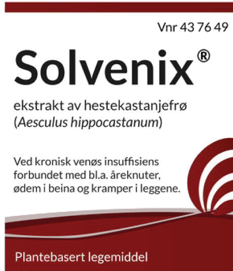 Solvenix 50 mg depotkapsler 60 stk.