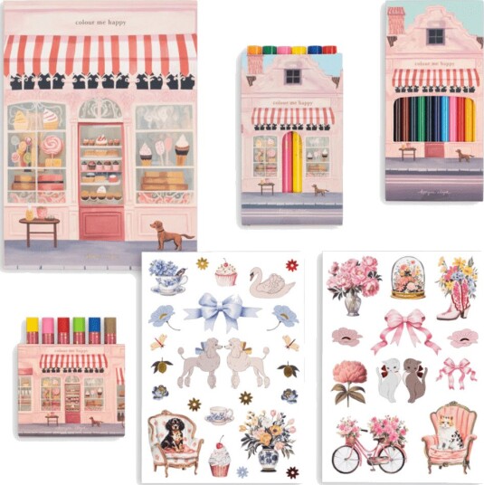Konges Sløjd - Tegnekoffert Little Artist Pink