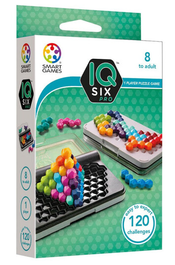 SmartGames IQ Six Pro Logikkspill for Barn fra 8 år med 120 Utfordringer SmartGames IQ Six Pro Logikkspill for Barn fra 8 år med 120 Utfordringer