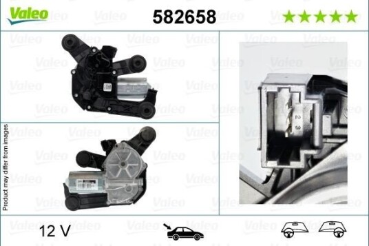 VALEO 582658 Vindusviskermotor