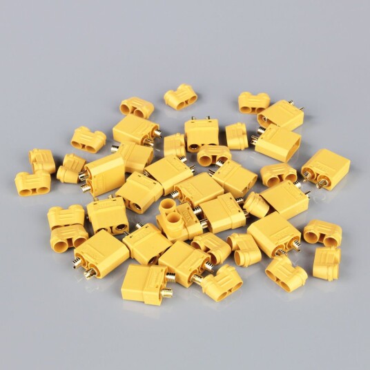 Radient 010042 XT90 PAIRS WITH CAP END 10PCS Radient 010042 XT90 PAIRS WITH CAP END 10PCS