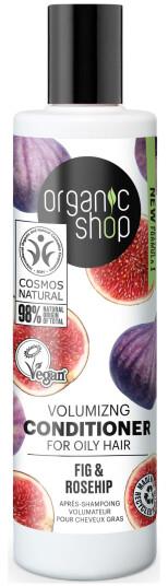 Organic Shop Volumizing Conditioner Fig & Rosehip 280 ml Organic Shop Volumizing Conditioner Fig & Rosehip 280 ml