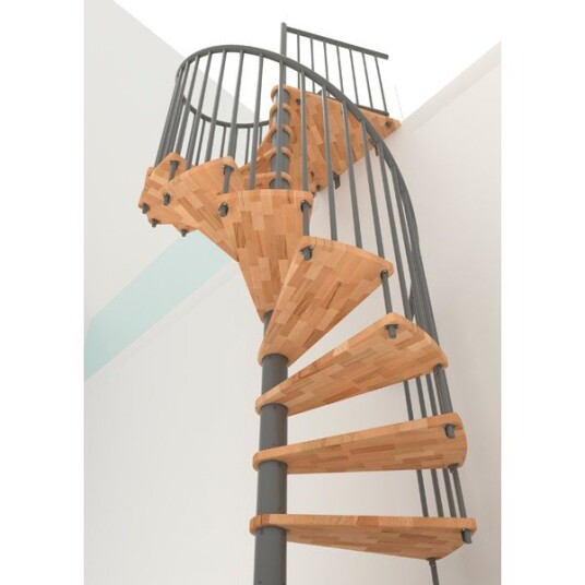 Minka Spiral Smart Spiraltrapp gra ø100 bøg