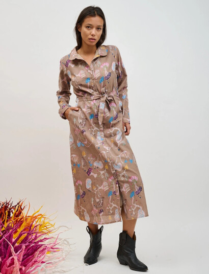 Helmstedt Ellen Dress Brown XS