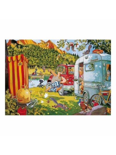 Jumbo Puzzle Wasgij Retro Original 7 bear necessities (1000 pcs)